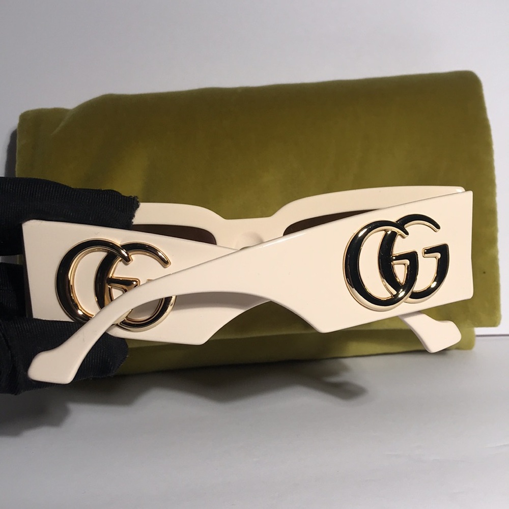 ✨ Authentic Gucci GG1425S Rectangular Sunglasses … - image 11
